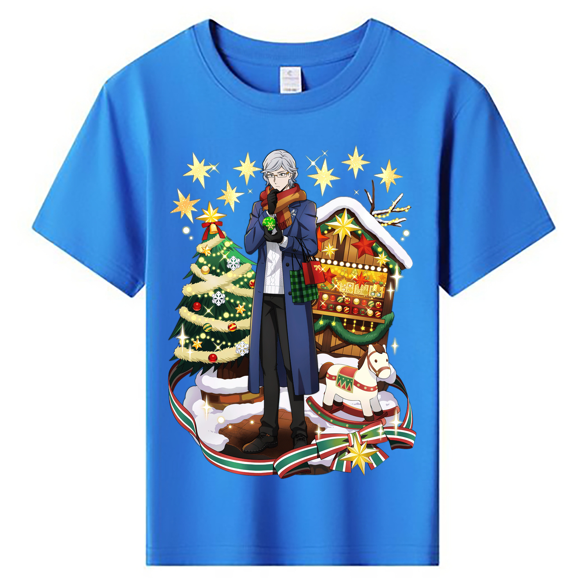 （画像用） 文豪ストレイドッグス Bungo Stray Dogs 綿100％キッズTシャツ（フロントプリント）